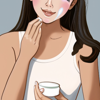 3. 보습 크림 사용