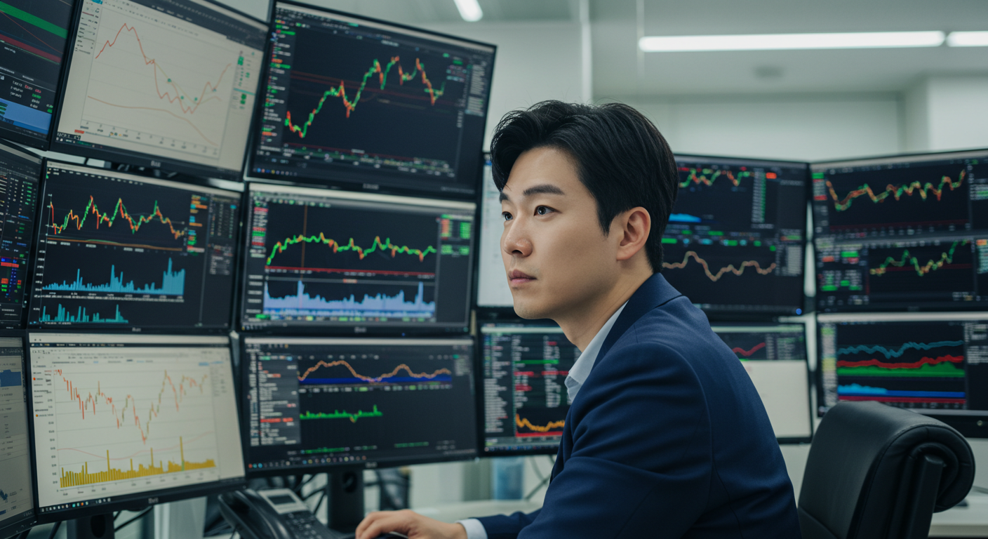 퀀트 전략을 분석하며 한국 주식 종목을 비교하는 투자자