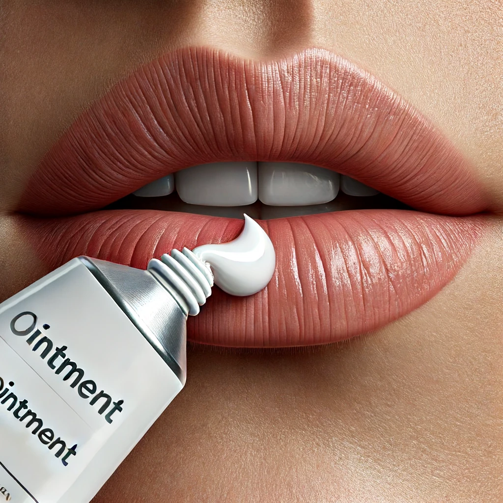 입술 헤르페스 연고