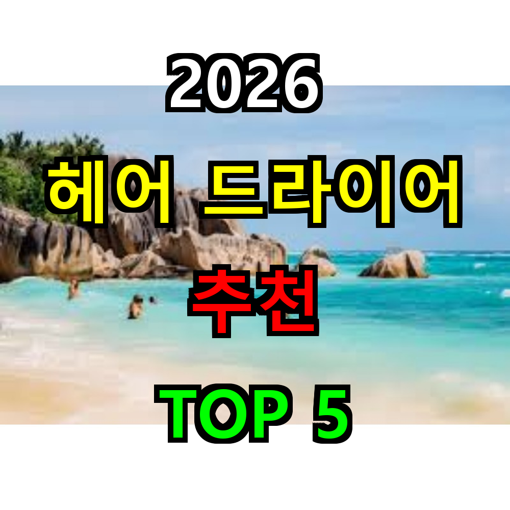 2026 헤어드라이기 추천 TOP 5