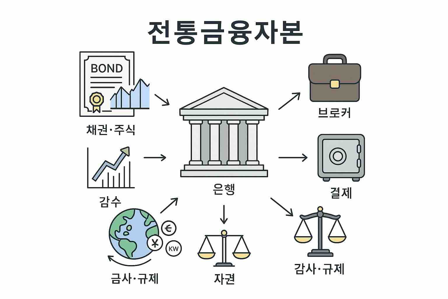 전통금융자본가 관점에서 본 암호화폐의 등장