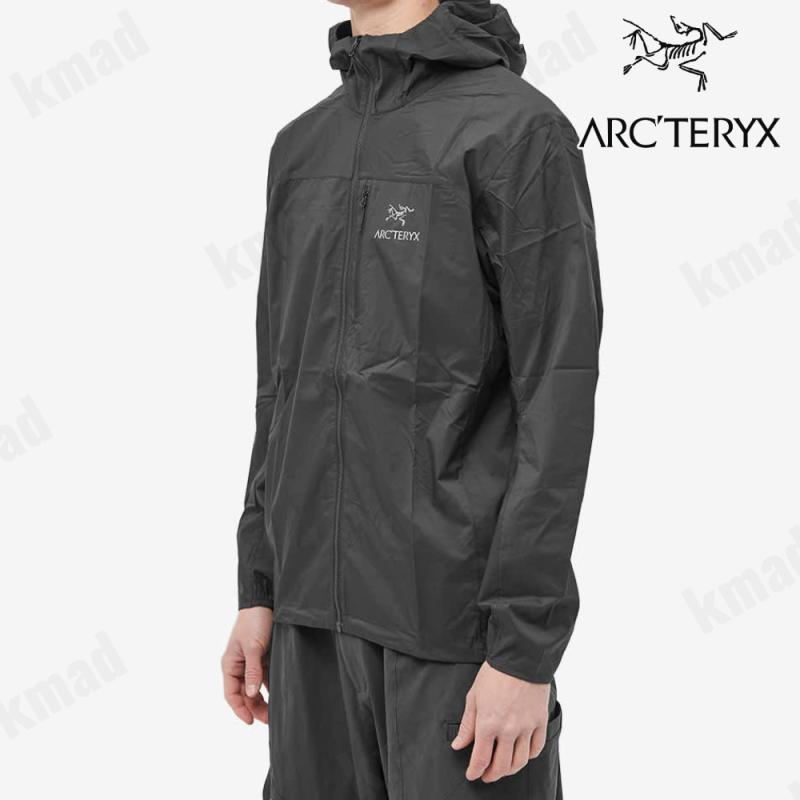 아크테릭스 스쿼미시 후디 바람막이 자켓 남성 벨벳샌드