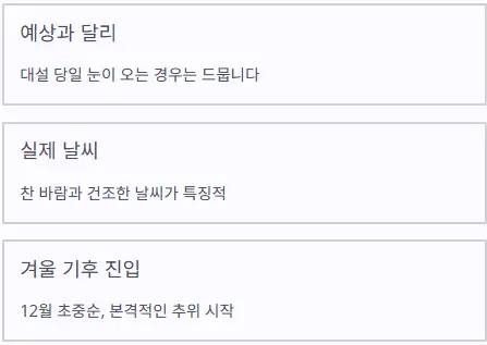 실제 날씨
