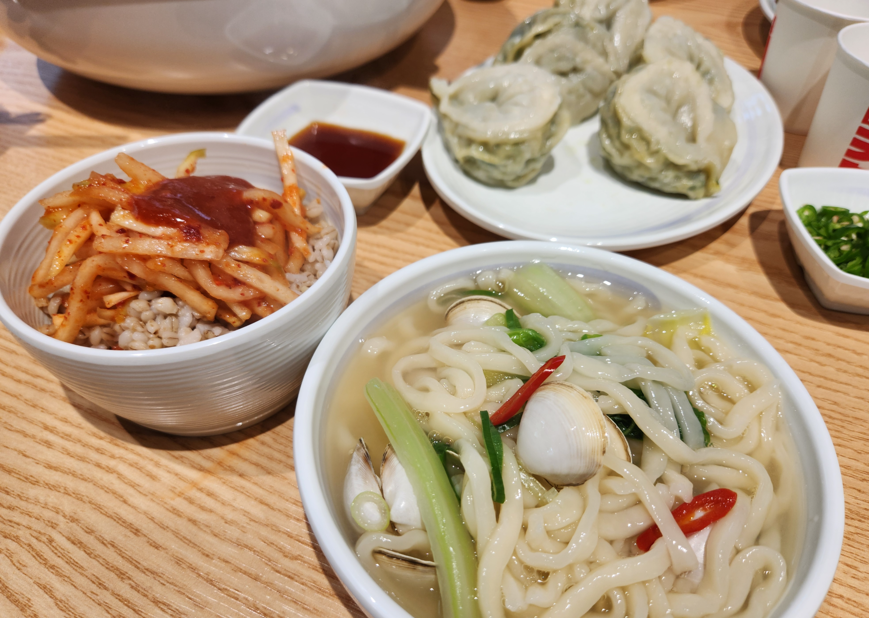 용인역북동맛집-대복칼국수-동죽칼국수정식-보리밥과함께