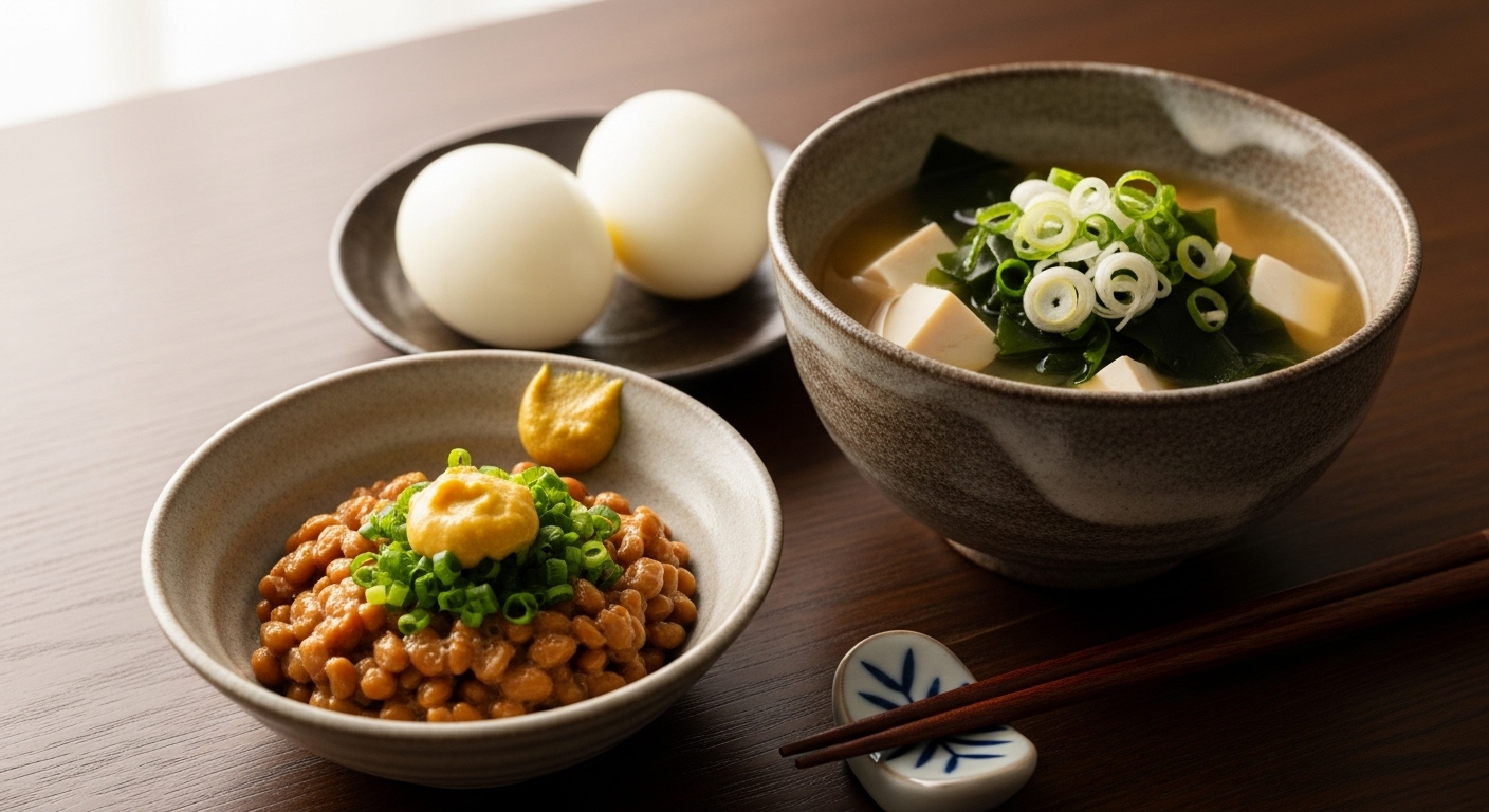 일본인이 즐겨 먹는 공복 건강식