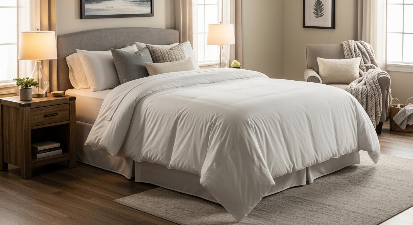 겨울 이불커버 퀸