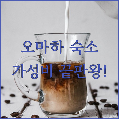 나홀로 오마하 여행객을 위한 가성비 ..