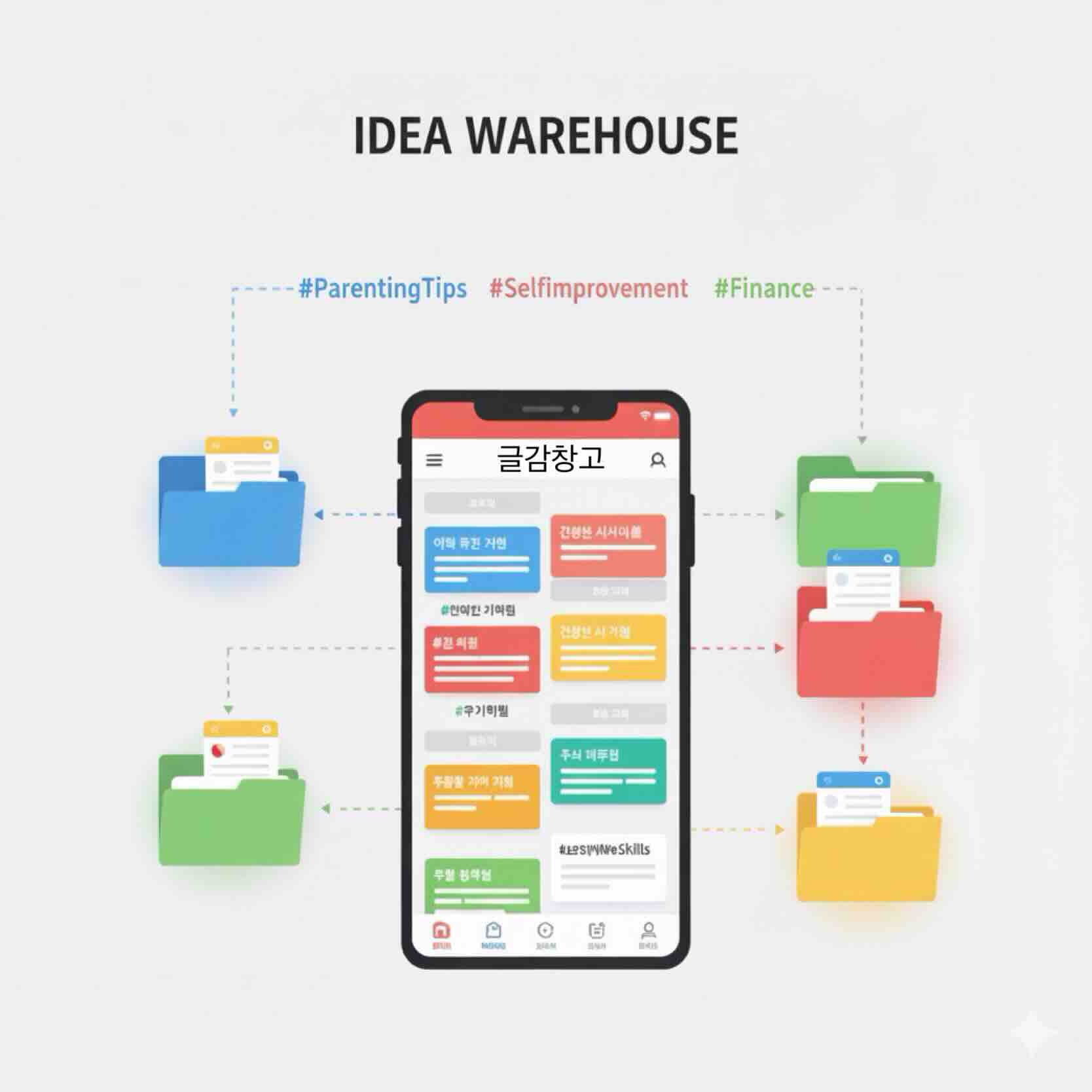 3. 기록된 아이디어를 '글감 창고'에 체계적으로 분류하는 법