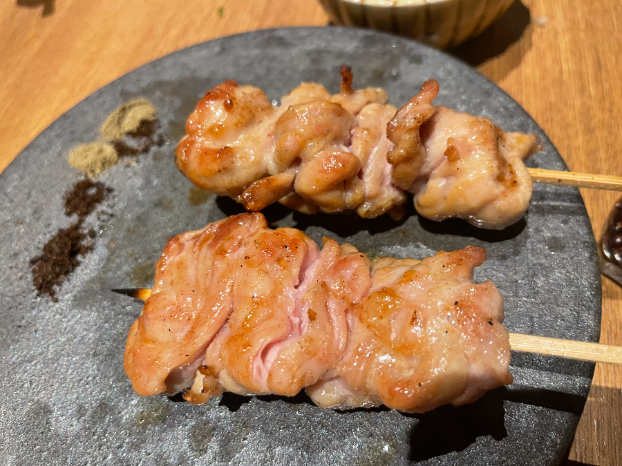 쿠마노 야키토리 다양한 꼬치구이