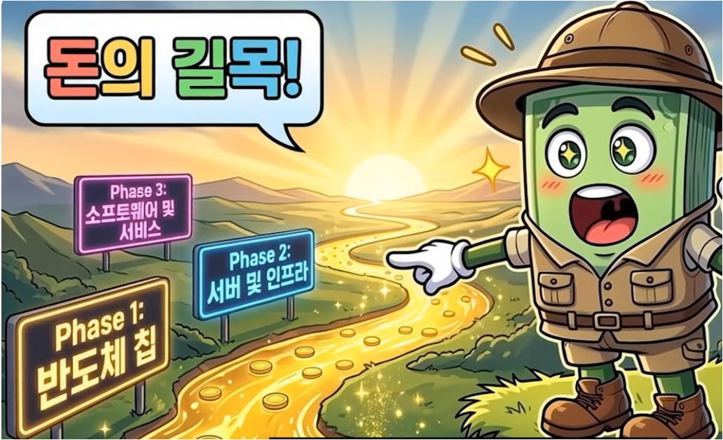 IBM 폭락이 알려준 AI 투자 순서 (메모리 반도체, 데이터센터 인프라, 소프트웨어 재등장)