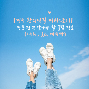 경주 황리단길 미피스토어