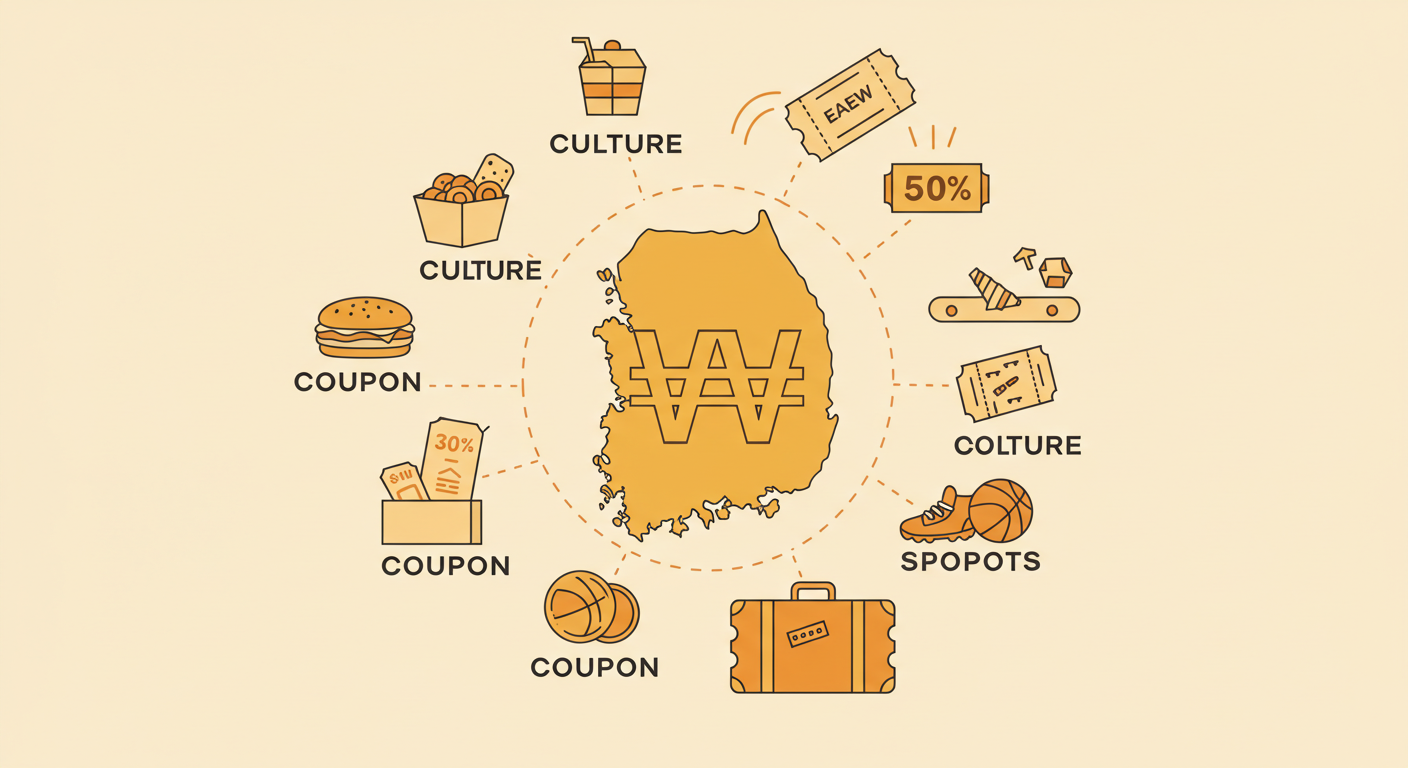 다양한 소비쿠폰 종류