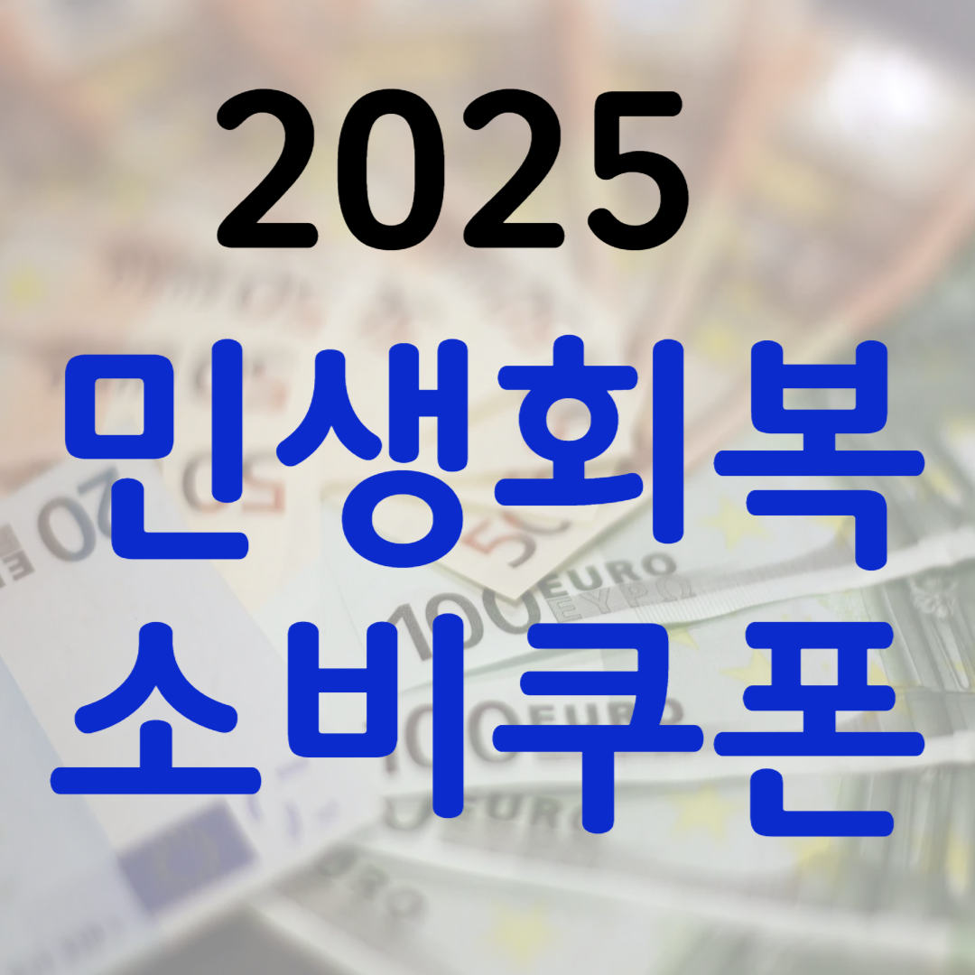 민생회복 소비쿠폰 신청 사용처