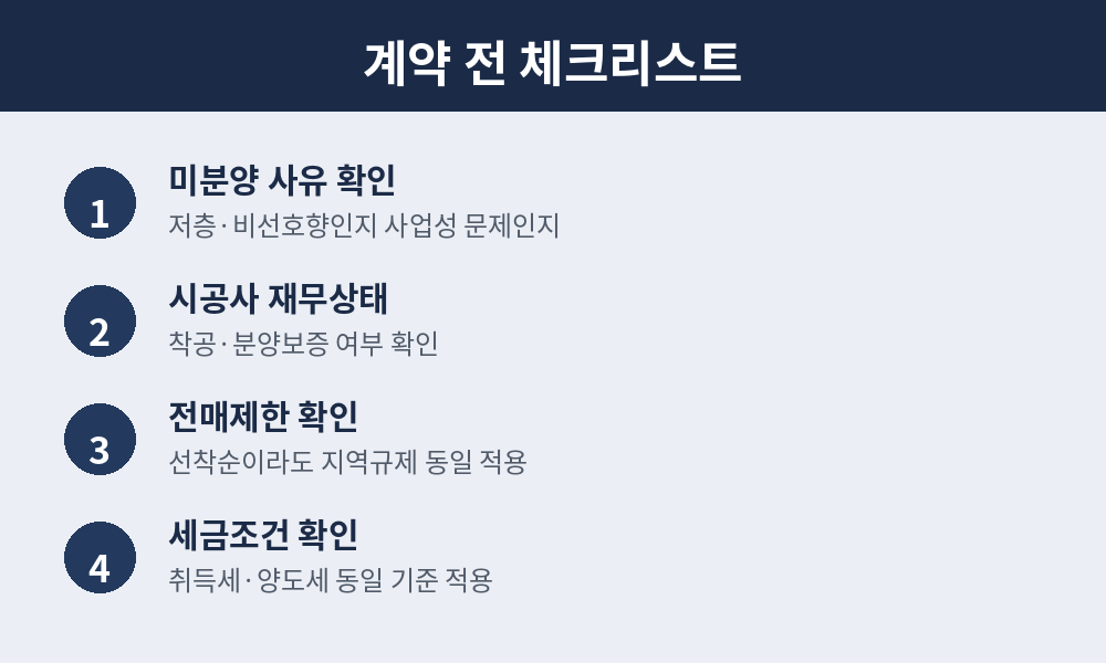 계약전 체크리스트