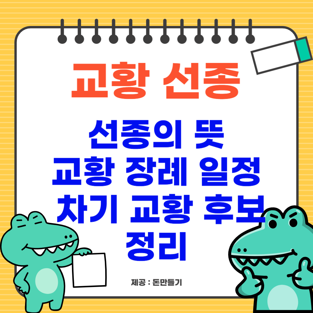 교황 선종 뜻, 장례 일정, 차기 교황 후보 정리