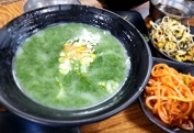 매생이굴떡국