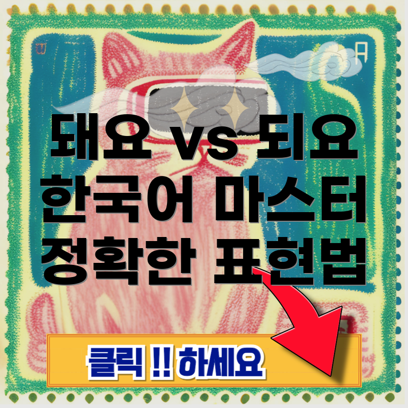 돼요와 되요