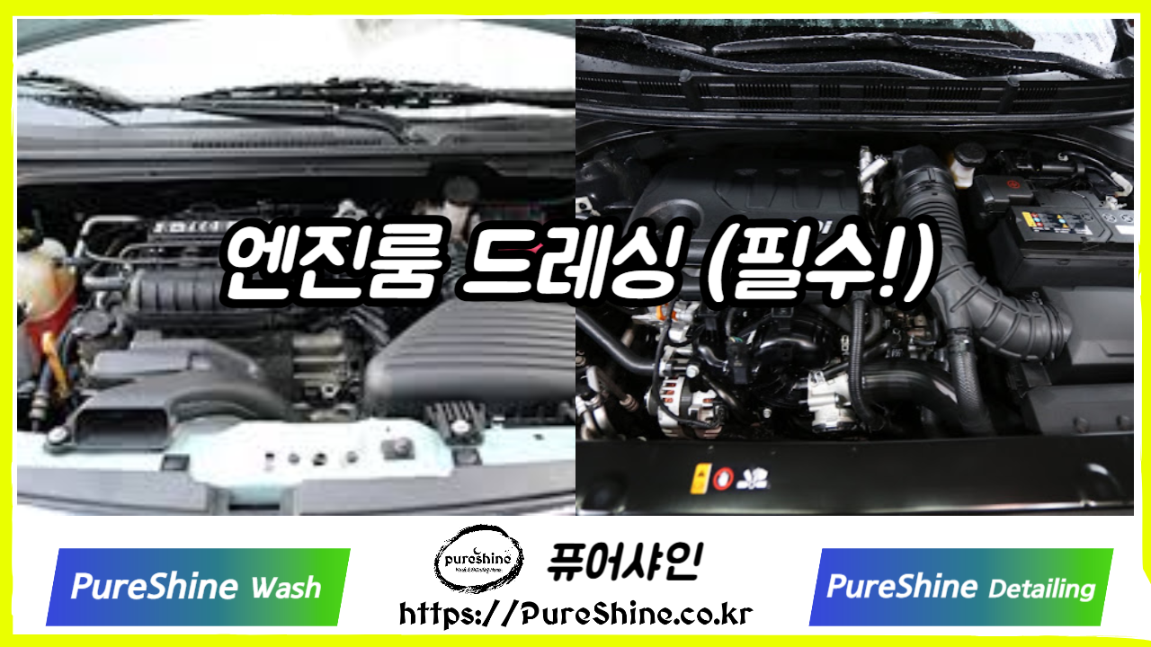 엔진룸 드레싱