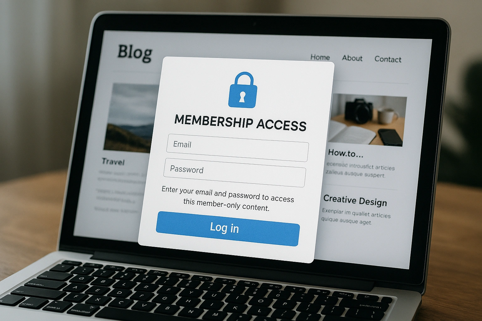 구독자 전용 블로그 운영 방법 소개