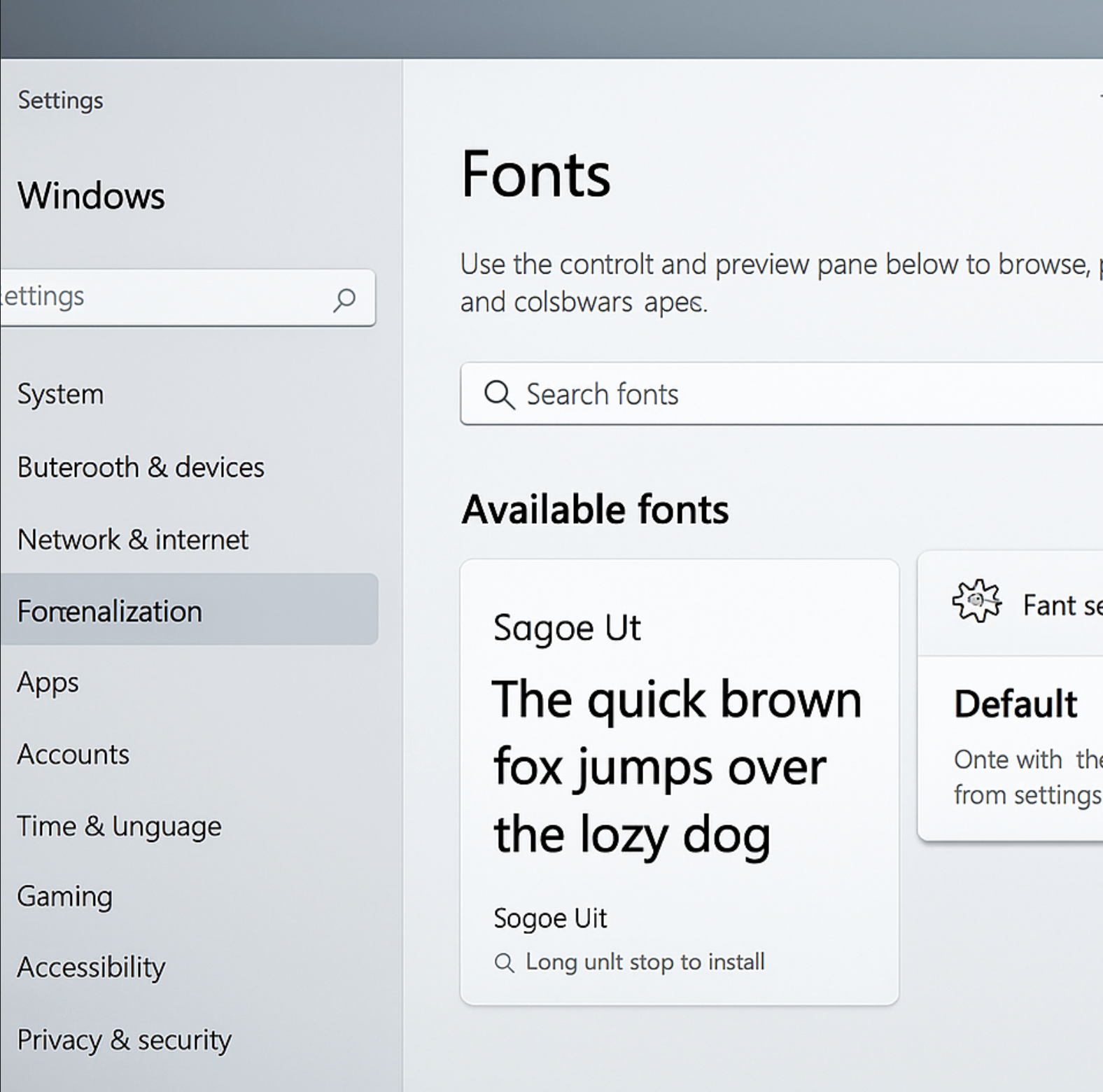 1분 해결, 윈도우 설정의 마법