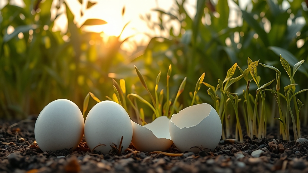달걀 껍질 활용 시 주의사항