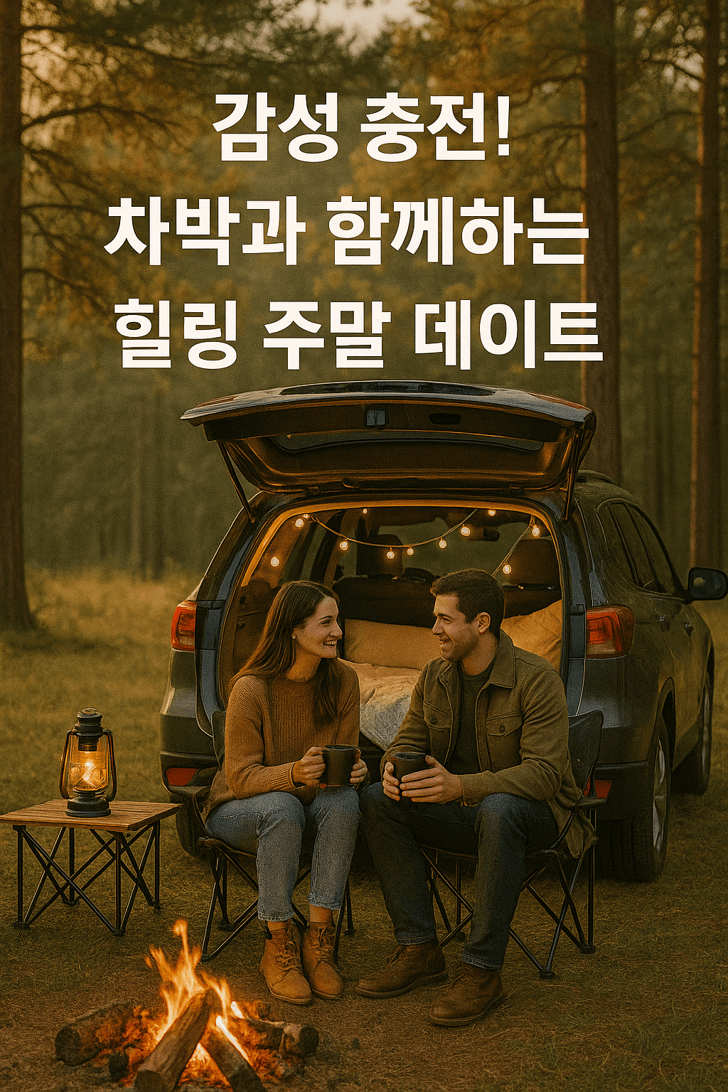 감성 충전! 차박과 함께하는 힐링 주말 데이트