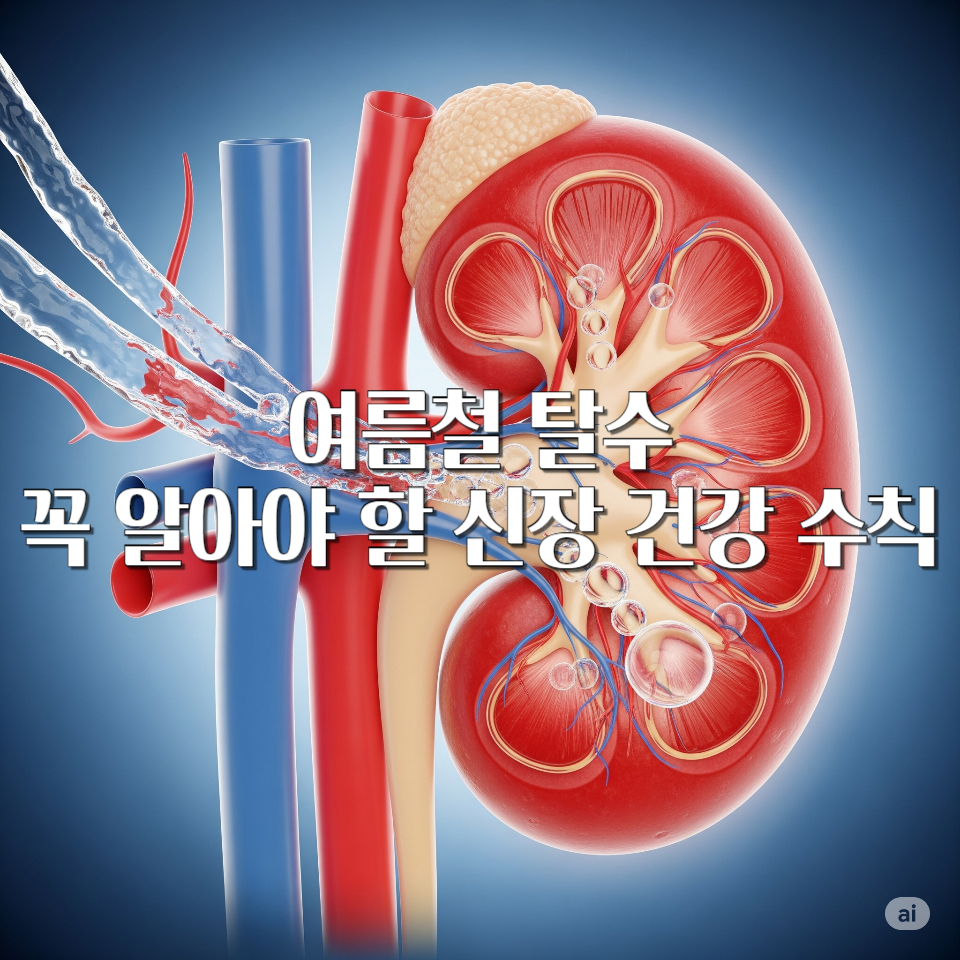 여름철 탈수 신장건강