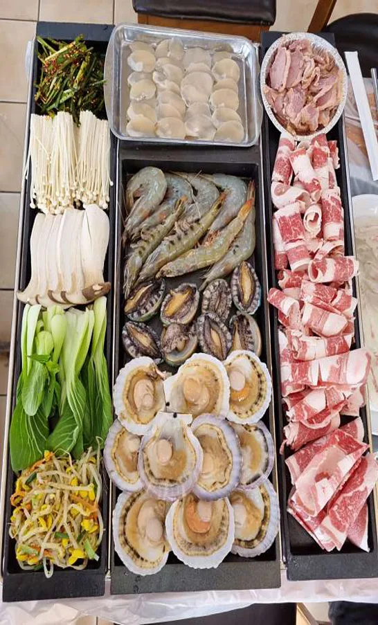 진주빛조개구이