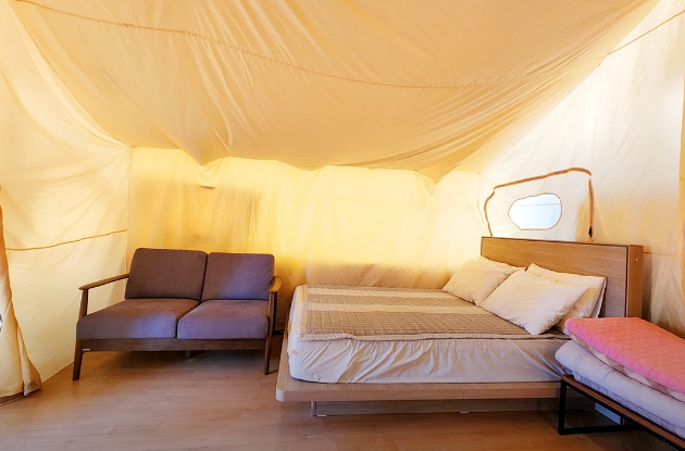 탄도항 노을캠핑장 내부사진