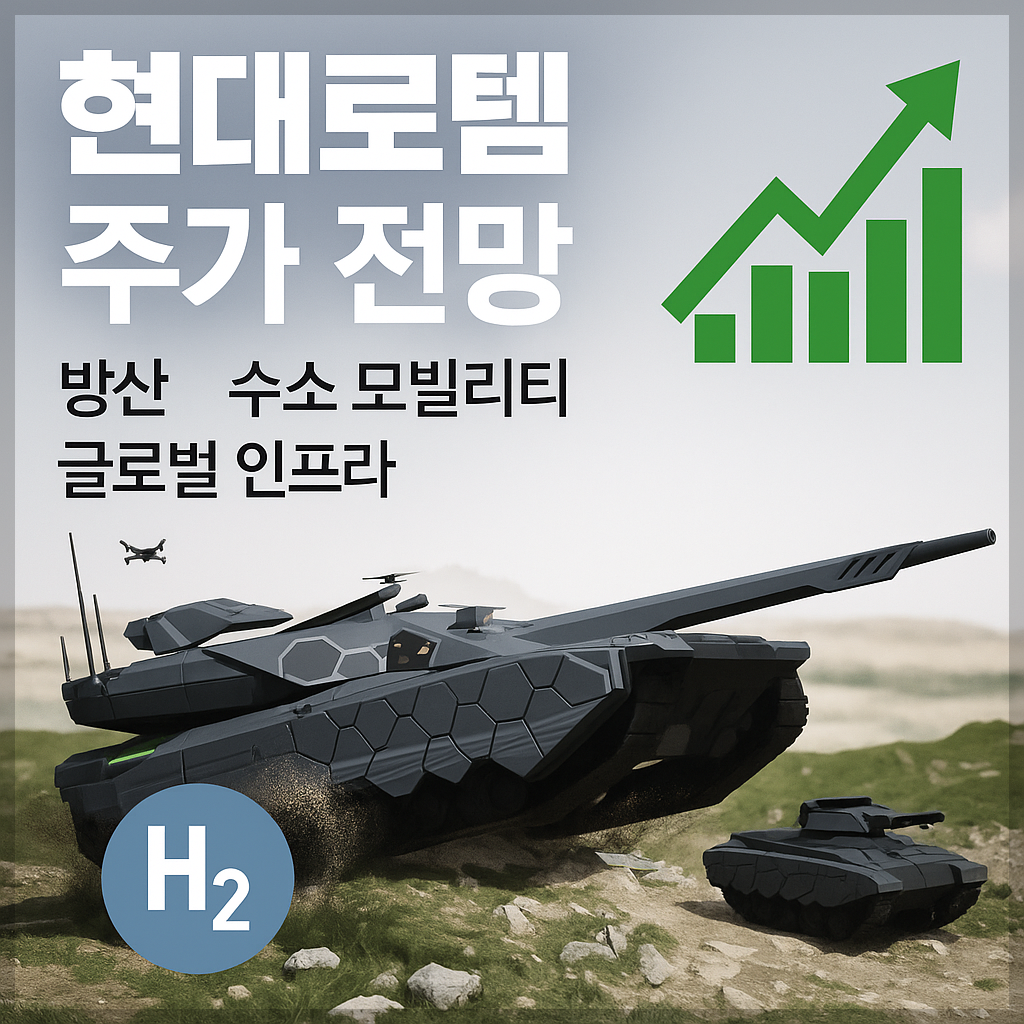 현대로템 주가 전망 및 배당금 분석, 방산, 수소 모빌리티, 글로벌 인프라