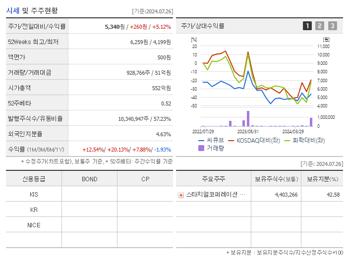 씨큐브_기업개요