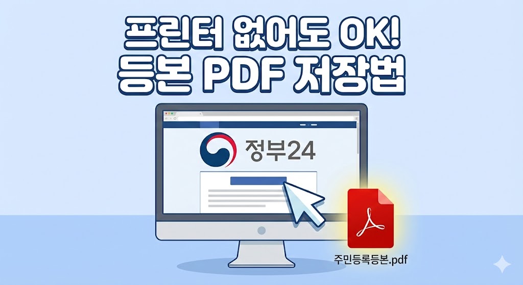 주민등록등본-발급