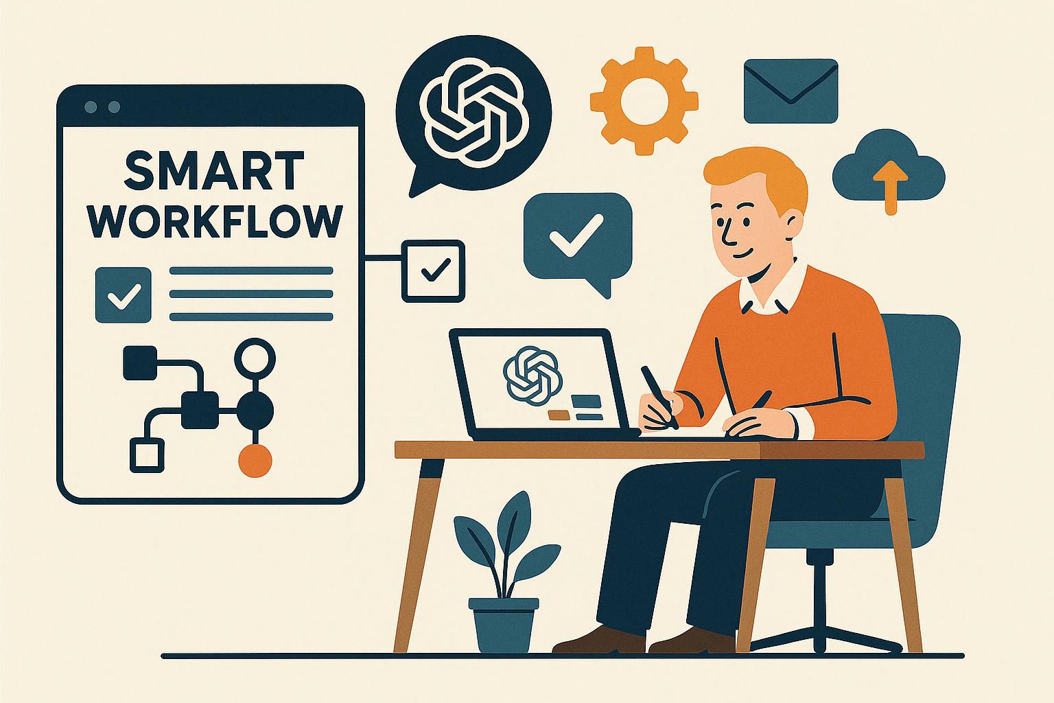 챗GPT와 함께하는 스마트 워크플로우 구축하는 법