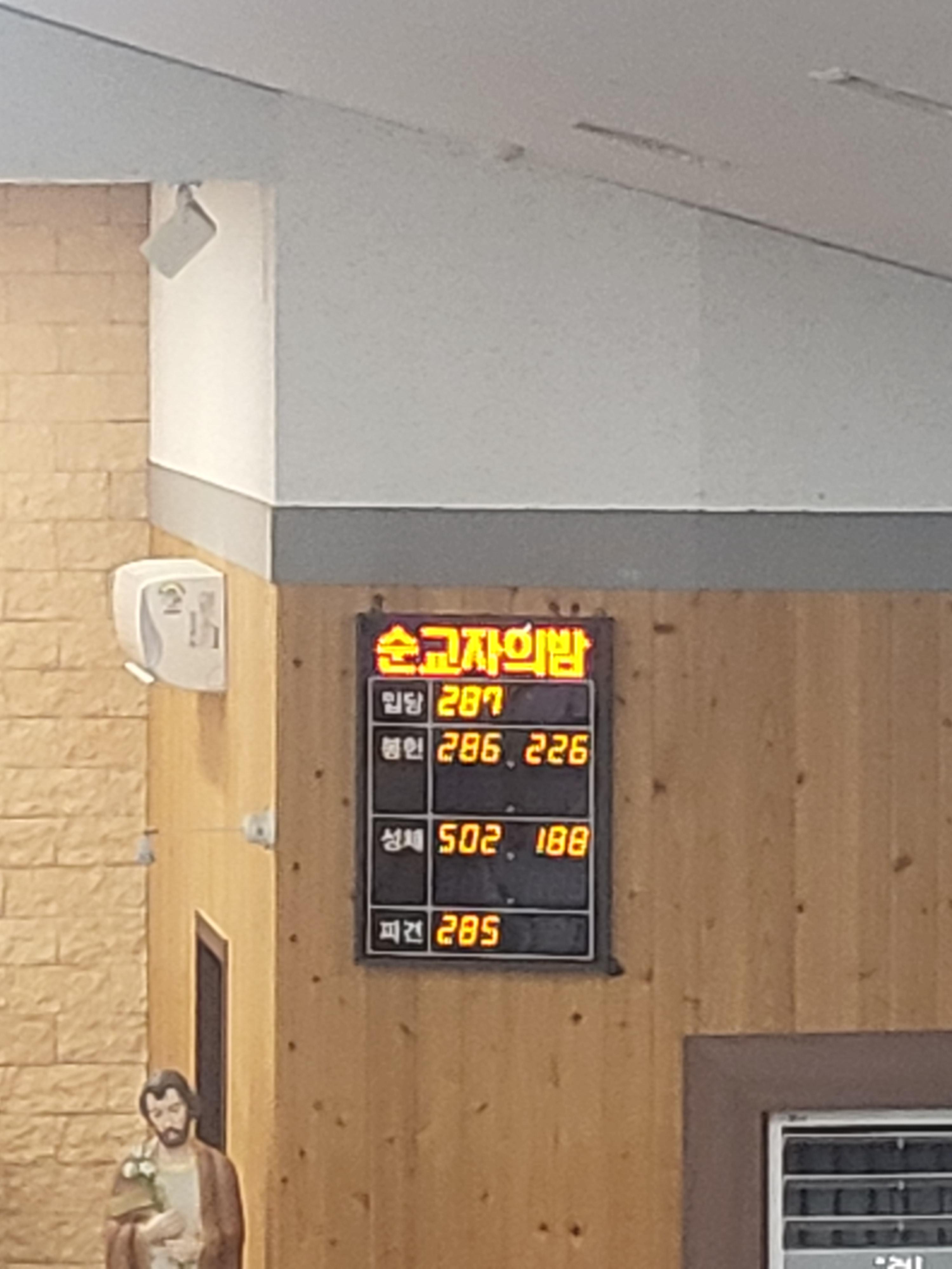 순교자성월 특송 순교자의밤