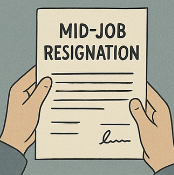 중도퇴사자 행정 절차