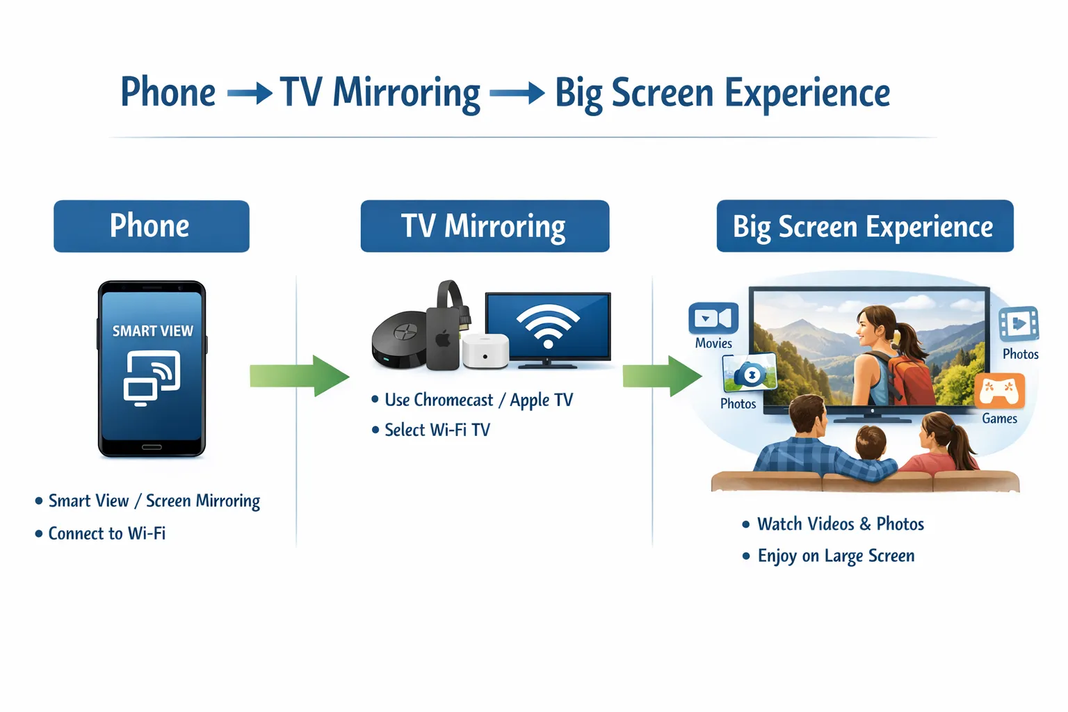 미러링 기능 사용법 (연결 방법, 네트워크 설정, 활용 팁)