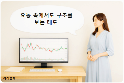 움직임과 방향을 구분하는 시선
