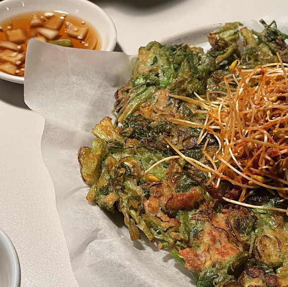 돌미나리 육전 튀김