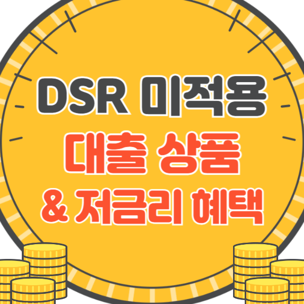 dsr 미적용 대출
