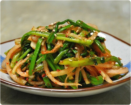 미나리무침 만드는 법