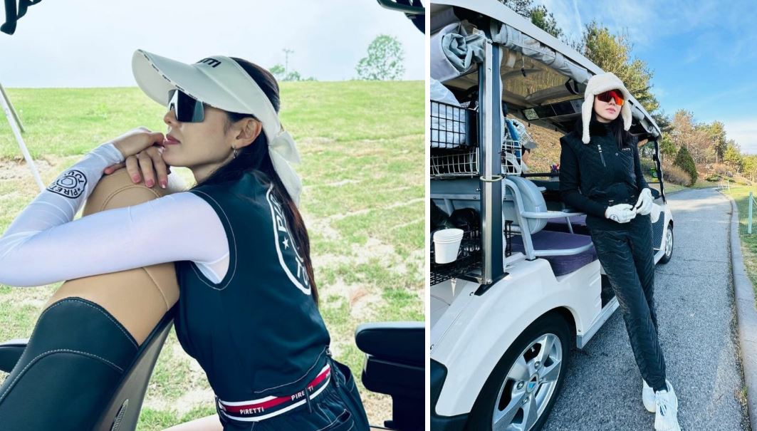 오클리 수트로 손예진 선글라스