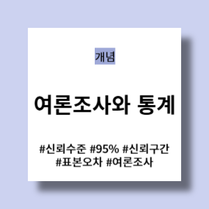 여론조사와 통계