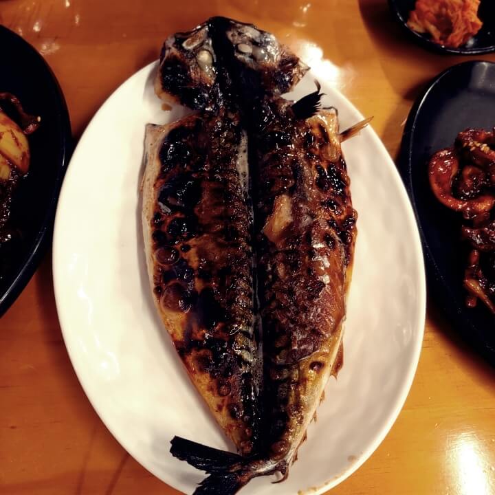 털보고된이-고삼이-고등어구이