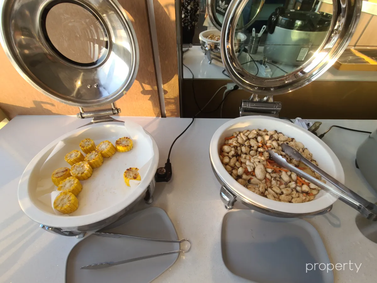 구운옥수수-버섯볶음