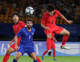 항저우 아시안 게임 축구 16강부터 결승 대진 확정과 레바논과 키르기스스탄 그리고 중국과 카타르 요약