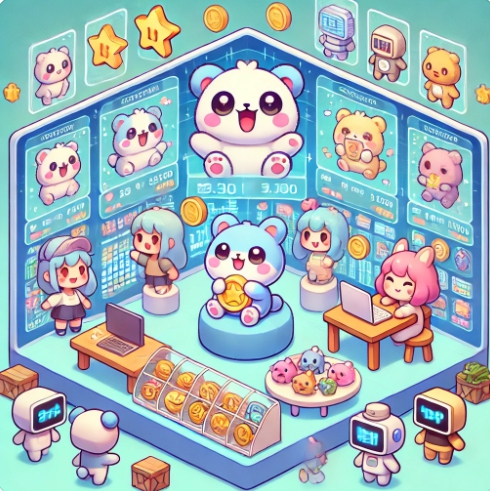 NFT와 거래소 관련 이미지