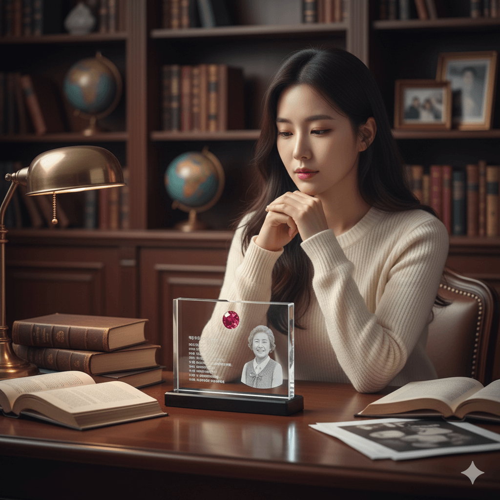 집안 서재에 모신 비아젬 위패