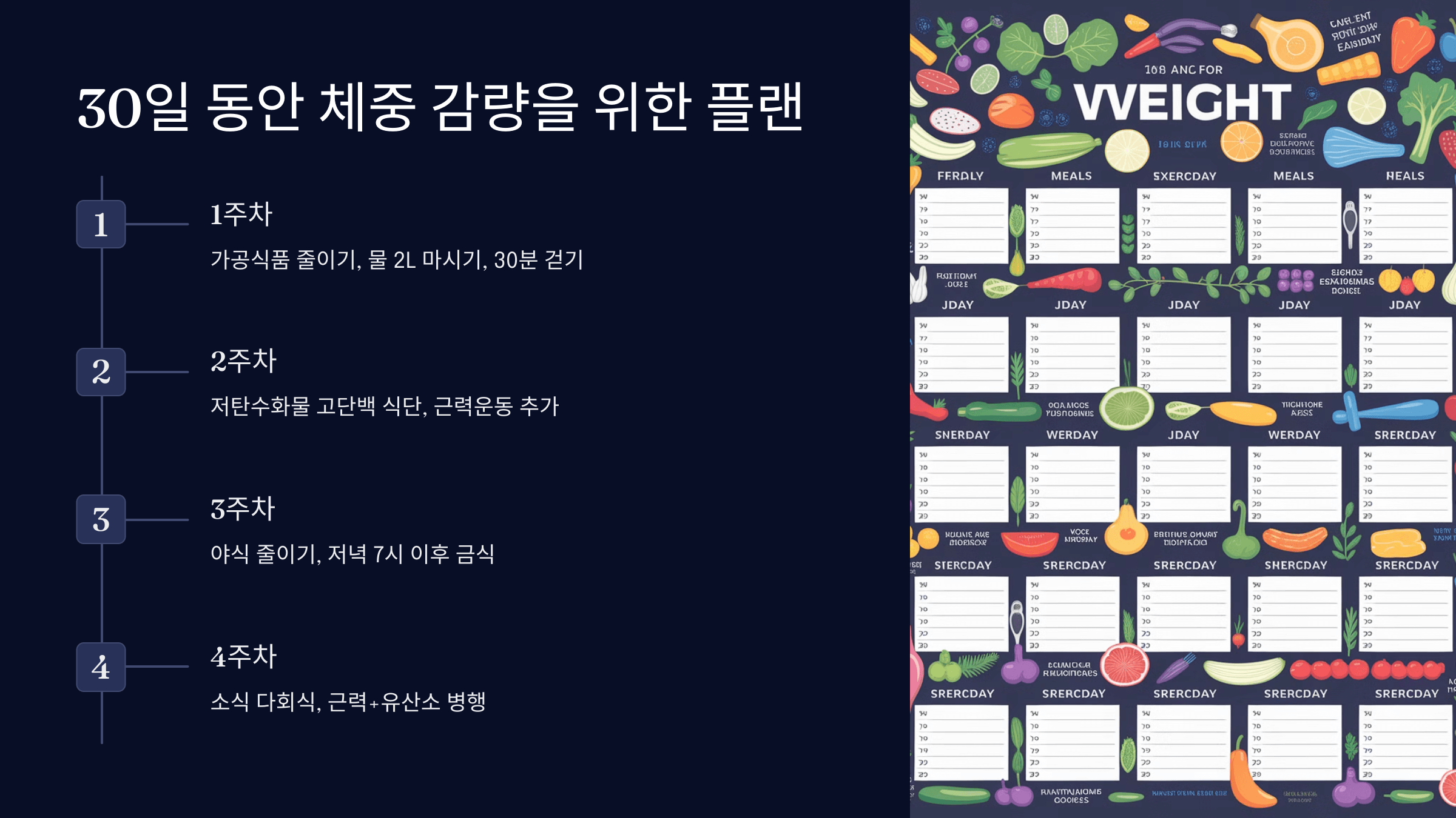 감량 플랜