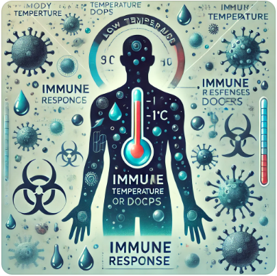 몸과 바이러스 이미지