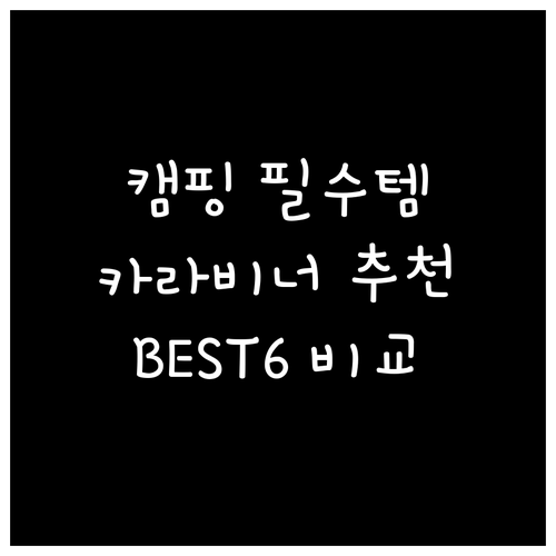 캠핑 필수템 스텐 카라비너 추천 BE